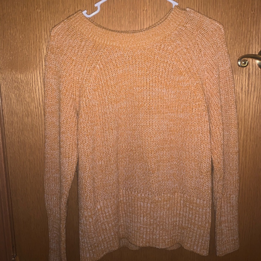 yellow sweater